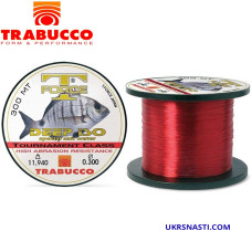 Леска монофильная Trabucco T-Force Deep Iso размотка 300м красная